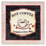 Obrázek Coffee, 2x38x38 cm, textil