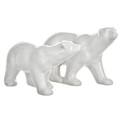 Medvěd bílý,13.5x8 cm, porcelán 