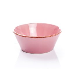 Miska Charlotte, růžová, 15x15x62 cm, keramika