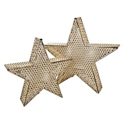 Lucerna Hvězda, 37x10x35 cm, kov 