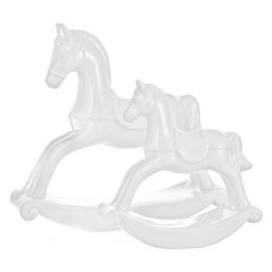 Houpací kůň Opal, 20x7x19 cm, keramika 