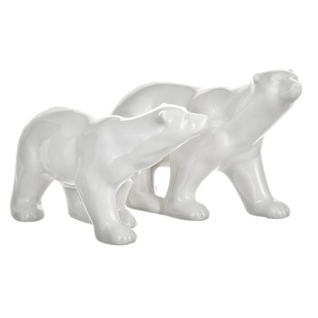 Medvěd bílý,13.5x8 cm, porcelán