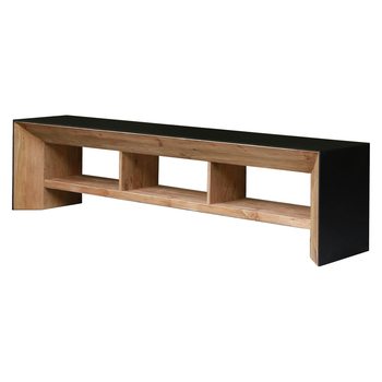 Stolek Black televizní, 240x48x60 cm, dřevo